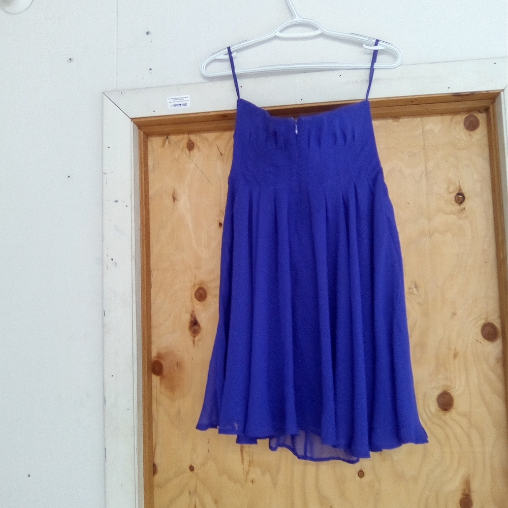 ARDEN B Vibrant Purple Strapless Dress - Picture 7 of 7